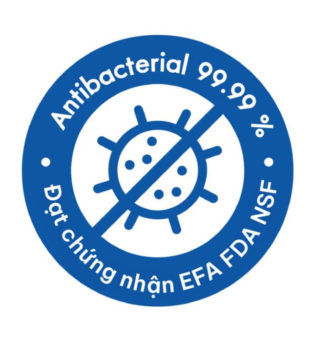 Bồn nước kháng khuẩn Thái Lan Wave WGD D1000THC 1000L tím hoa cà