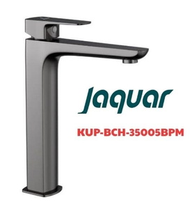 Vòi chậu rửa mặt nóng lạnh màu chrome đen Ấn Độ Jaquar KUP-BCH-35005BPM