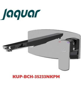 Vòi chậu âm tường màu đen chrome Ấn Độ Jaquar KUP-BCH-35233NKPM