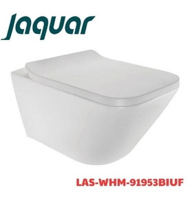 Bồn cầu treo tường không vành màu trắng mờ Jaquar LAS-WHM-91953BIUF