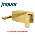 Vòi chậu âm tường màu vàng bóng Ấn Độ Jaquar KUP-GBP-35233NKPM