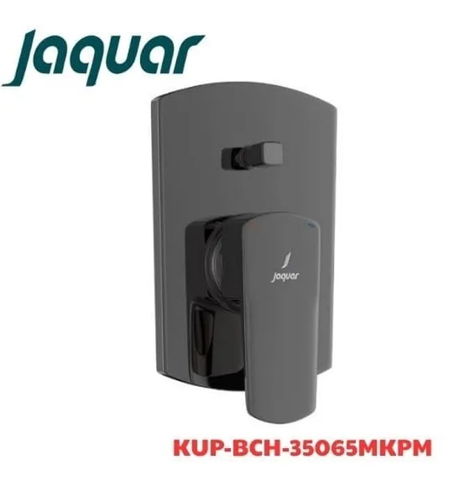Mặt nạ âm tường Ân Độ màu đen chrome Jaquar KUP-BCH-35065MKPM