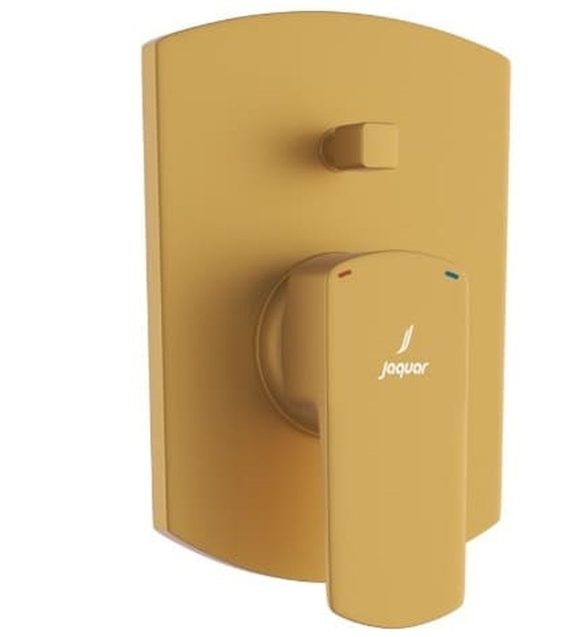 Mặt nạ âm tường Ân Độ màu vàng mờ Jaquar KUP-GMP-35065MKPM