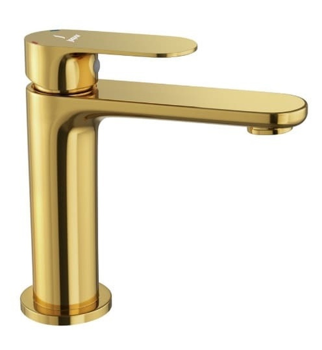 Vòi chậu rửa mặt màu vàng sáng Ấn Độ Jaquar OPP-GBP-15011BPM