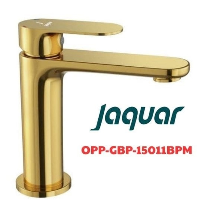 Vòi chậu rửa mặt màu vàng sáng Ấn Độ Jaquar OPP-GBP-15011BPM