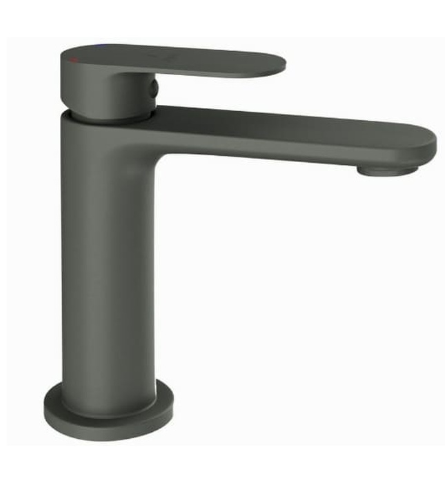 Vòi chậu rửa mặt màu than chì Ấn Độ Jaquar OPP-GRF-15011BPM