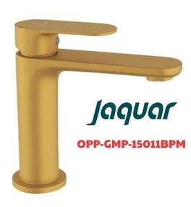 Vòi chậu rửa mặt màu vàng mờ Ấn Độ Jaquar OPP-GMP-15011BPM