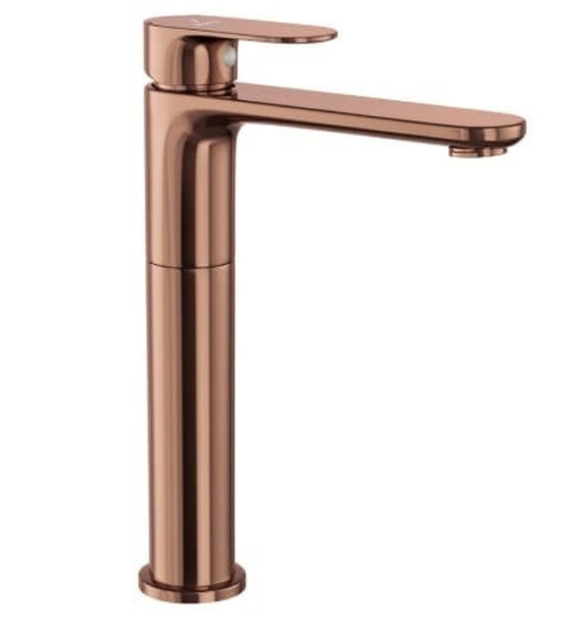 Vòi chậu rửa mặt màu đồng đỏ Ấn Độ Jaquar OPP-BGP-15005BPM