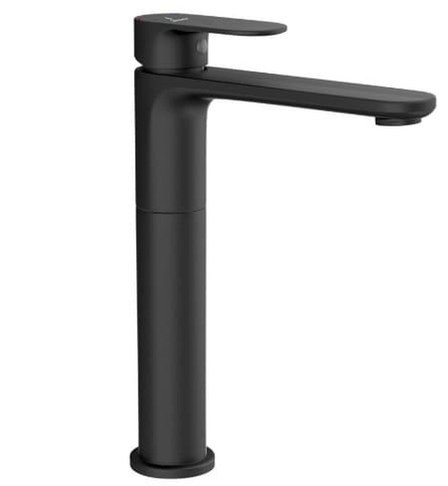 Vòi chậu rửa mặt màu đen mờ Ấn Độ Jaquar OPP-BLM-15005BPM