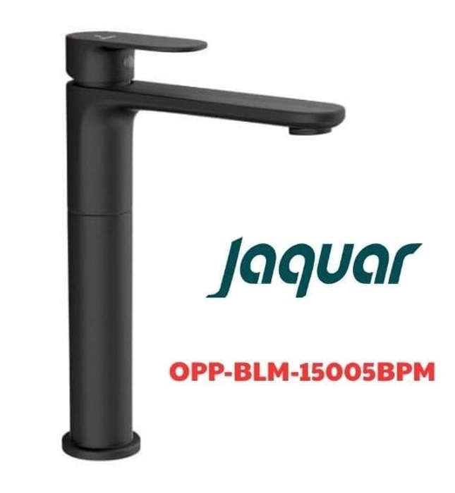 Vòi chậu rửa mặt màu đen mờ Ấn Độ Jaquar OPP-BLM-15005BPM
