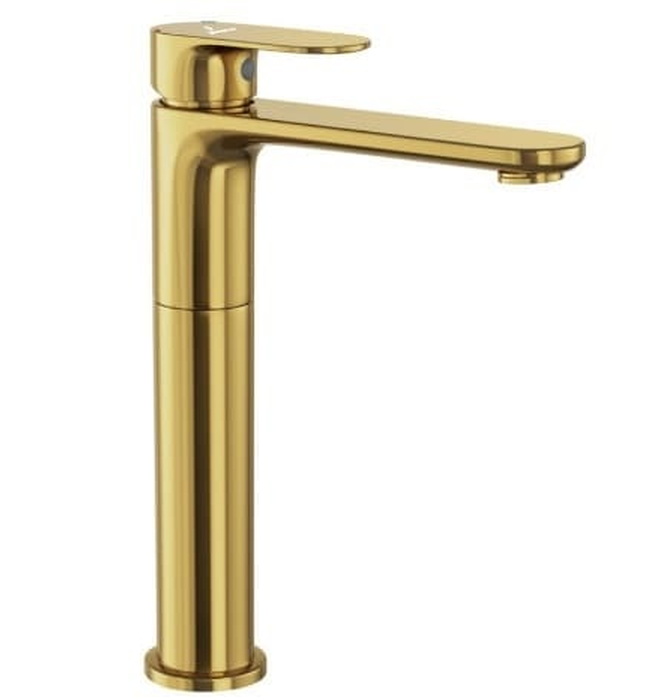 Vòi chậu rửa mặt màu vàng sáng Ấn Độ Jaquar OPP-GBP-15005BPM