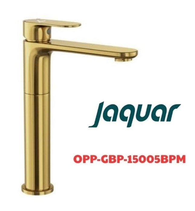 Vòi chậu rửa mặt màu vàng sáng Ấn Độ Jaquar OPP-GBP-15005BPM