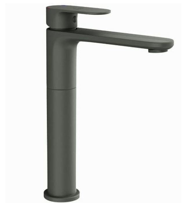 Vòi chậu rửa mặt màu than chì Ấn Độ Jaquar OPP-GRF-15005BPM