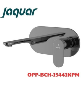 Vòi chậu âm tường màu đen Ấn Độ Jaquar OPP-BLM-15441KPM