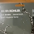 Vòi xịt inox dây mềm toilet Kohler R98100T-B-CP