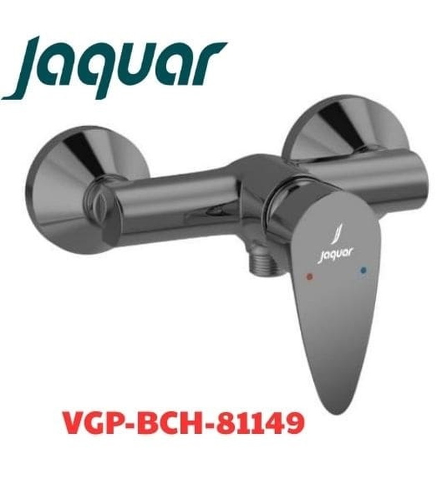Củ sen tắm gắn tường màu đen chrome Ấn Độ Jaquar VGP-BCH-81149