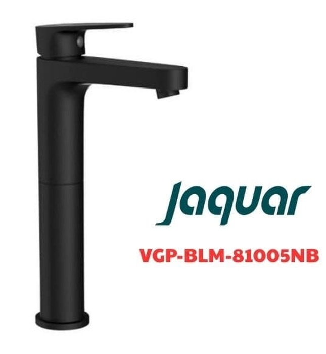 Vòi chậu rửa mặt thân cao màu đen mờ Ấn Độ Jaquar VGP-BLM-81005NB