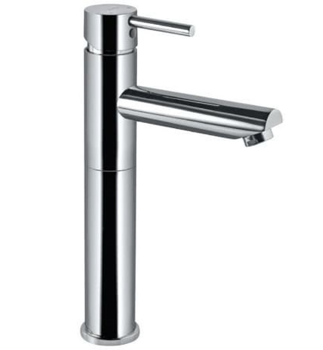 Vòi chậu rửa mặt thân cao màu chrome Ấn Độ Jaquar FLR-CHR-5005NBV