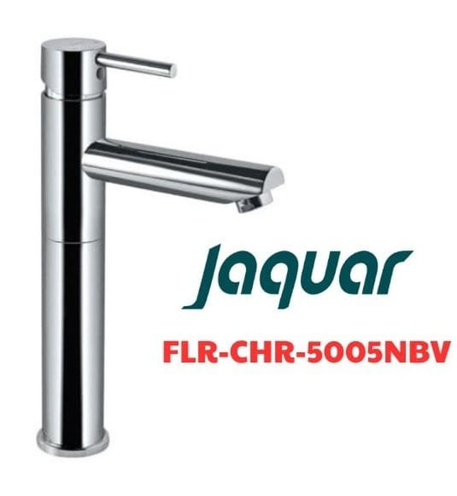 Vòi chậu rửa mặt thân cao màu chrome Ấn Độ Jaquar FLR-CHR-5005NBV