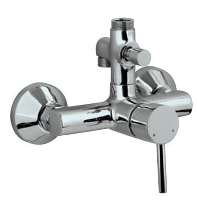 Củ sen tắm gắn tường màu chrome Ấn Độ Jaquar FLR-CHR-5115V