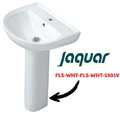 Chân chậu dài Ấn Độ màu trắng Jaquar FLS-WHT-FLS-WHT-5301V