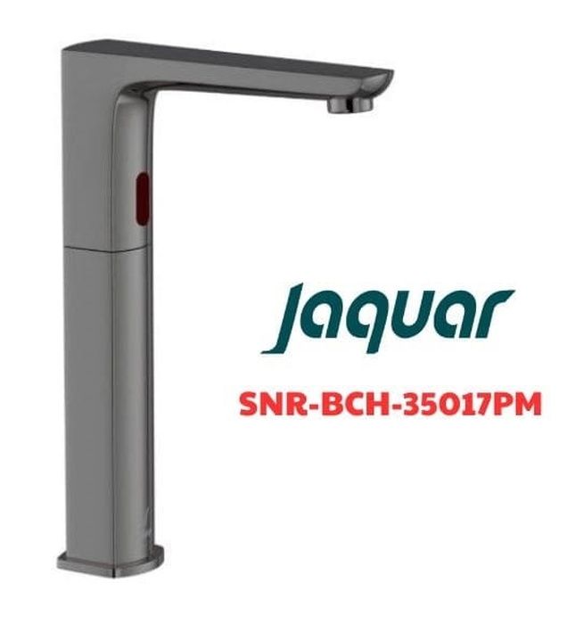 Vòi chậu rửa cảm biến thân cao màu đen chorme Độ Jaquar SNR-BCH-35017PM