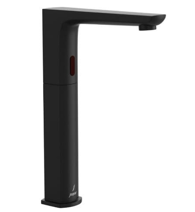 Vòi chậu rửa cảm biến thân cao màu đen mờ Ấn Độ Jaquar SNR-BLM-35017PM