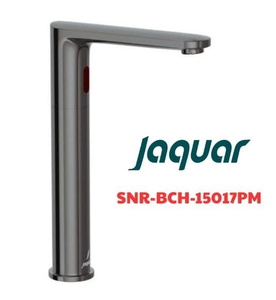Vòi chậu rửa cảm biến thân cao màu đen chrome Ấn Độ Jaquar SNR-BCH-15017PM