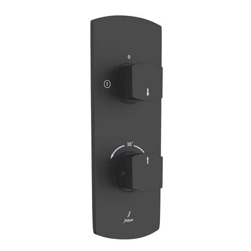 Củ sen nhiệt độ âm tường Ấn Độ màu đen mờ Jaquar KUP-BLM-35681PMV