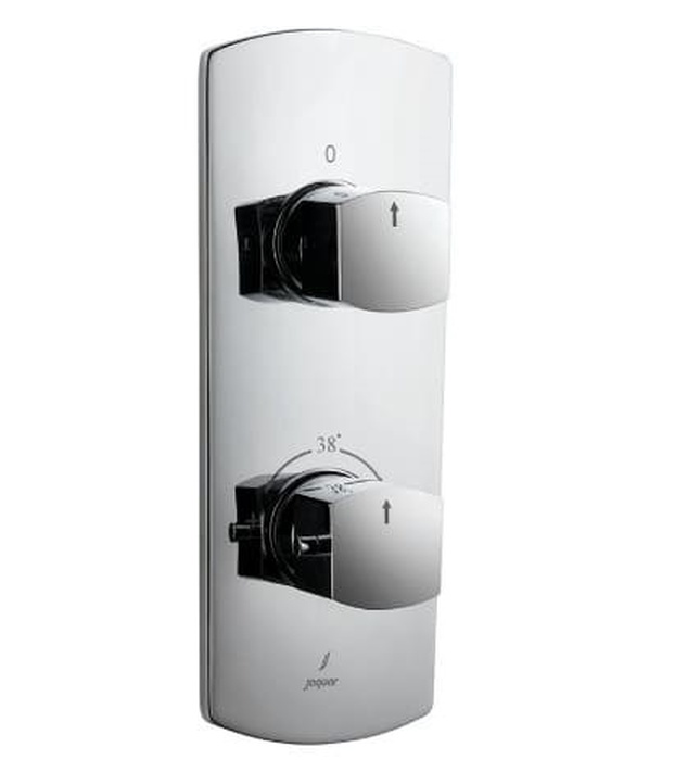 Mặt nạ sen nhiệt độ âm tường Ấn Độ màu chrome Jaquar KUP-CHR-35681KPM