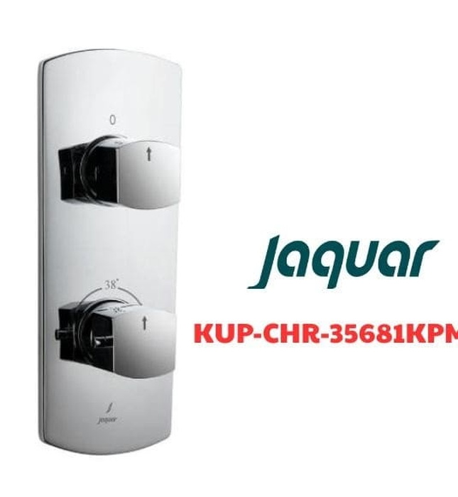Mặt nạ sen nhiệt độ âm tường Ấn Độ màu chrome Jaquar KUP-CHR-35681KPM