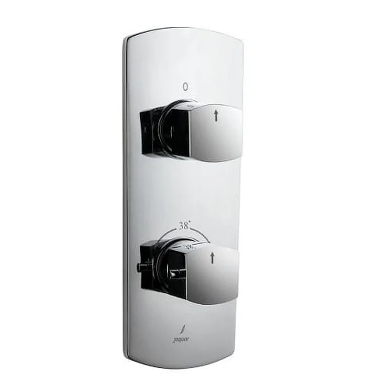 Mặt nạ sen nhiệt độ âm tường Ấn Độ màu chrome Jaquar KUP-CHR-35681KPM