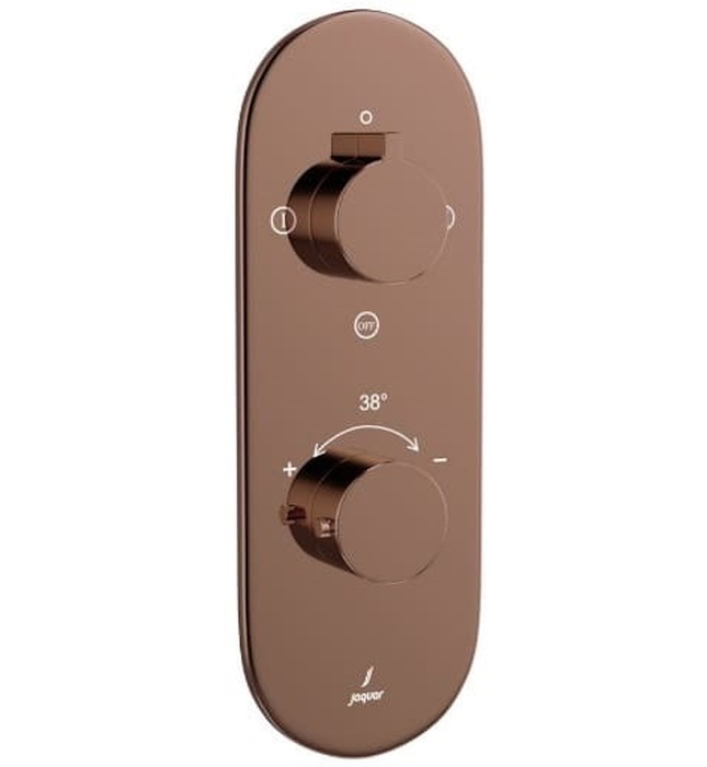 Mặt nạ sen nhiệt độ âm tường Ấn Độ màu vàng đỏ Jaquar LAG-BGP-91681NK