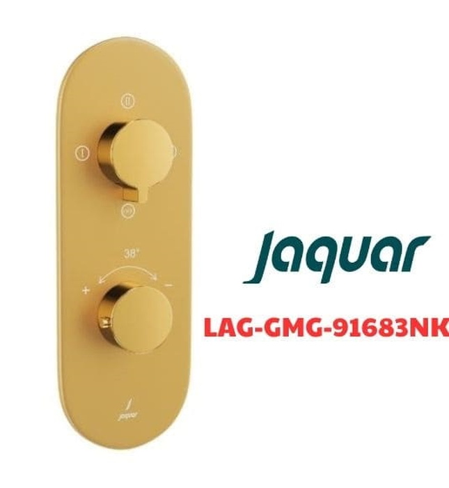 Bộ vòi sen nhiệt độ âm tường Ấn Độ màu vàng Jaquar LAG-GMG-91683NK