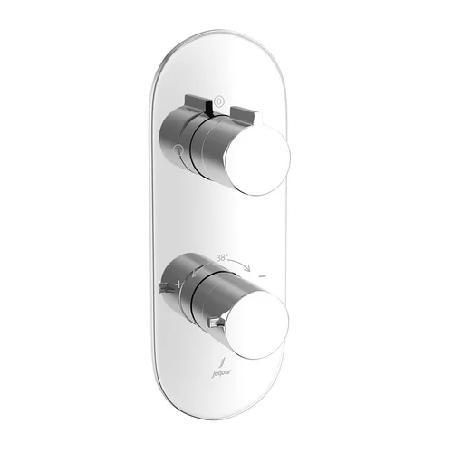 Mặt nạ sen nhiệt độ âm tường Ấn Độ màu chrome Jaquar LAG-CHR-91681NK