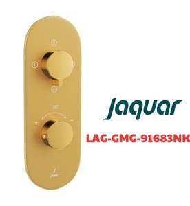 Bộ vòi sen nhiệt độ âm tường Ấn Độ màu vàng Jaquar LAG-GMG-91683NK