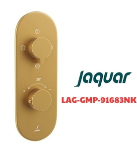 Bộ vòi sen nhiệt độ âm tường Ấn Độ màu vàng mờ Jaquar LAG-GMP-91683NK