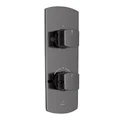 Củ sen nhiệt độ âm tường Ấn Độ màu đen chrome Jaquar KUP-BCH-35681PMV