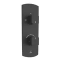 Củ sen nhiệt độ âm tường Ấn Độ màu đen mờ Jaquar KUP-BLM-35681PMV