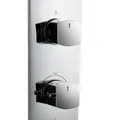 Mặt nạ sen nhiệt độ âm tường Ấn Độ màu chrome Jaquar KUP-CHR-35681KPM