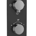 Bộ vòi sen nhiệt độ âm tường Ấn Độ đen Jaquar LAG-BBC-91683NK