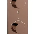 Mặt nạ sen nhiệt độ âm tường Ấn Độ màu vàng đỏ Jaquar LAG-BGP-91681NK