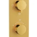 Bộ vòi sen nhiệt độ âm tường Ấn Độ màu vàng Jaquar LAG-GMG-91683NK