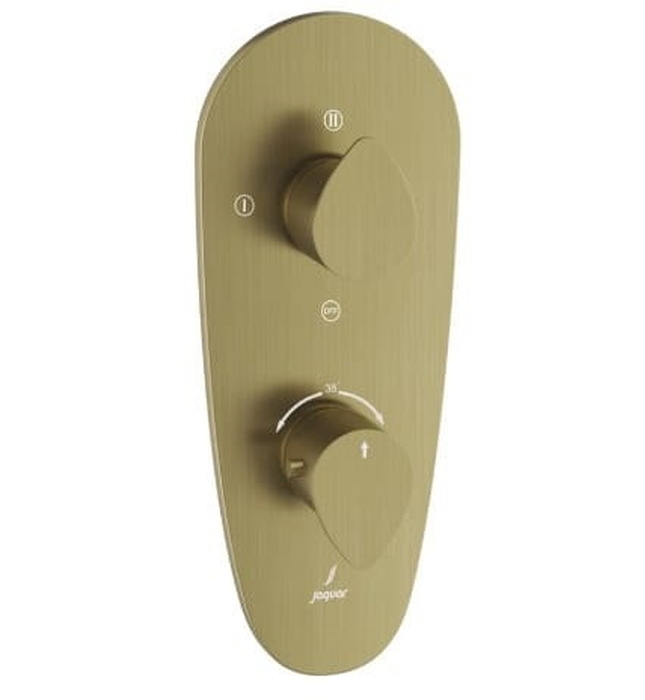 Mặt nạ sen nhiệt độ âm tường 3 đầu Ấn Độ màu đồng cổ Jaquar VGP-ABR-81683NK