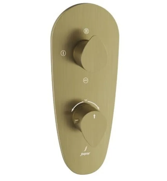Mặt nạ sen nhiệt độ âm tường 3 đầu Ấn Độ màu đồng cổ Jaquar VGP-ABR-81683NK