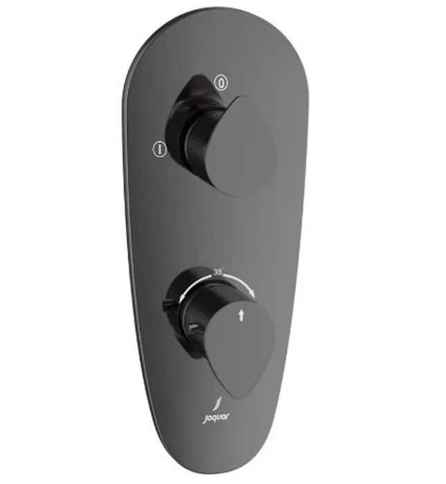 Mặt nạ sen nhiệt độ âm tường Ấn Độ màu đen chrome Jaquar VGP-BCH-81681NK