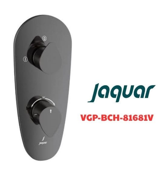 Củ sen ổn nhiệt âm tường màu đen chrome Ấn Độ Jaquar VGP-BCH-81681V