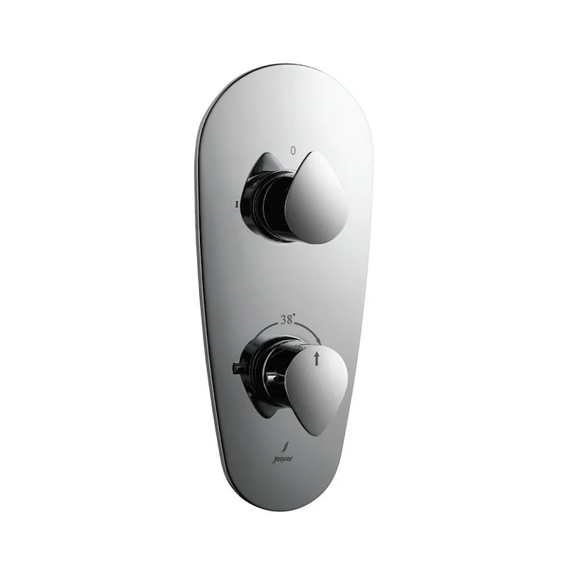 Mặt nạ sen nhiệt độ âm tường Ấn Độ màu chrome Jaquar VGP-CHR-81681NK