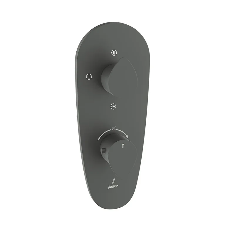 Mặt nạ sen nhiệt độ âm tường 3 đầu màu than chì Jaquar VGP-GRF-81683NK