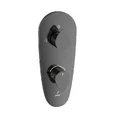 Mặt nạ sen nhiệt độ âm tường Ấn Độ màu đen chrome Jaquar VGP-BCH-81681NK